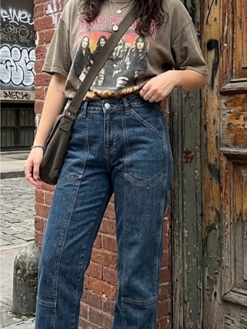 Old Navy Dark Blue O.G. Straight Jeans